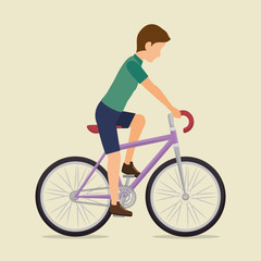 Fototapeta premium bicycle lifestyle design 