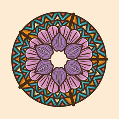 bohemian background design 