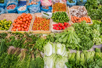 Fresh market, Luang Prabang, Laos