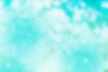 Soft blue bokeh background