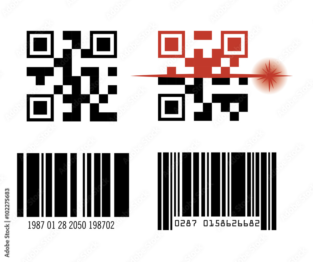 Poster code bar design