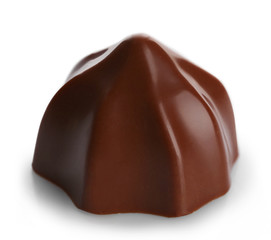 Chocolate candy, isolated on white