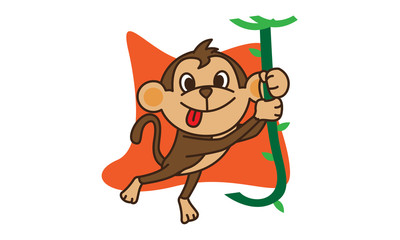 Monkey Swinging
