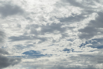 Obraz premium Dramatic sky and cloud