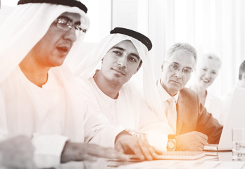 Business People Meeting Discussion Corporate Team Concept