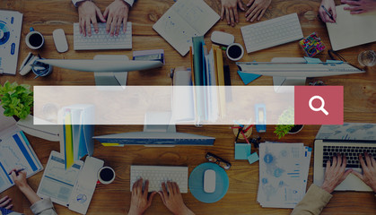 Search box Web Online Browsing Searching Concept
