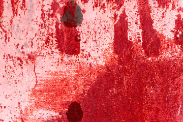 Naklejka premium Metal texture with scratches and cracks