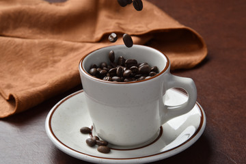 Organic coffee beans