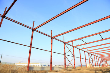 Obraz premium The steel structure