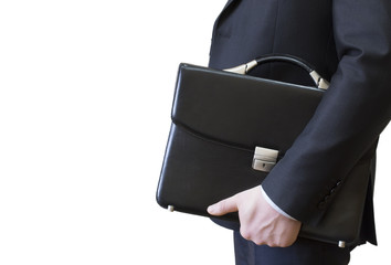 Man with briefcase
