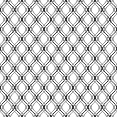 Vector seamless texture. Geometric abstract background. A grid of wavy lines.