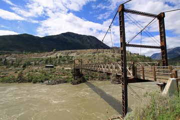 Bridge of the 23 Camels. Lillooet. Kanada