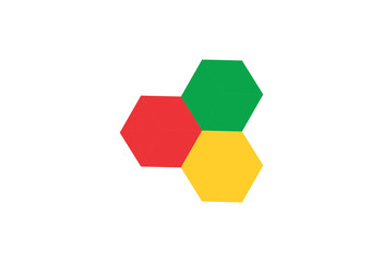 colorful cubes logo