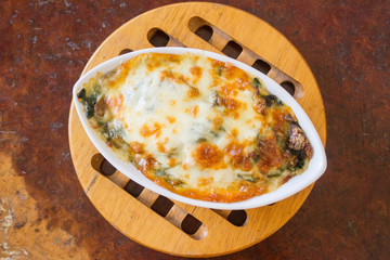 baked spinach