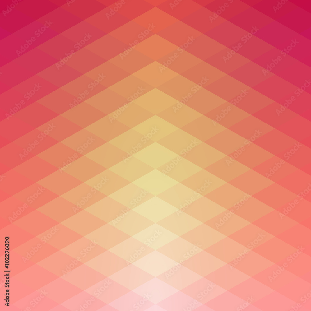 Poster abstract polygon background in modern style. soft color transitions create a mesh.