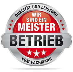 Wir sind ein Meisterbetrieb - Qualit&auml;t vom Fachmann
