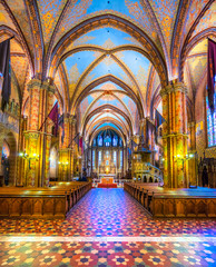 Fototapeta Budapest,  Mathias Cathedral, Hungary obraz