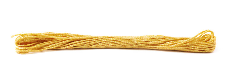 Embroidery thread yarn isolated