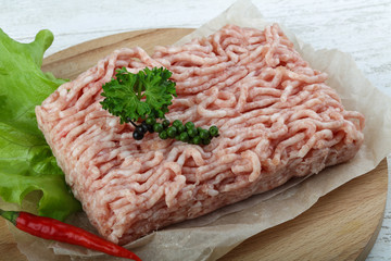 Raw minced meat