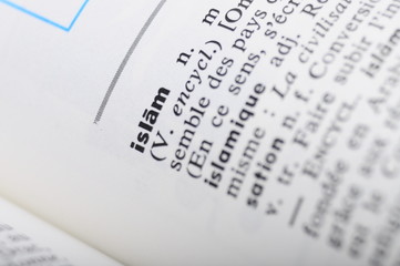 French dictionnary at word Islam