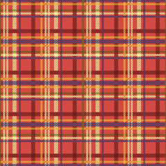 Seamless checkered pattern in multiple colors