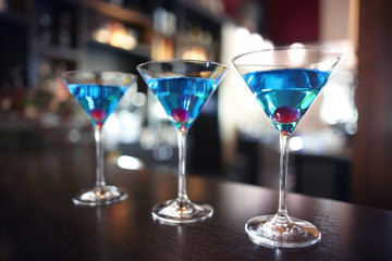 Blaue Cocktails