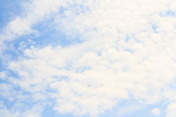 blue sky with clouds