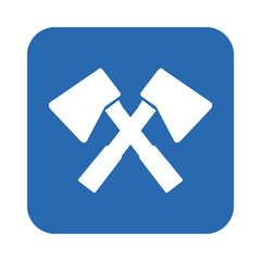 Obraz premium ax icon