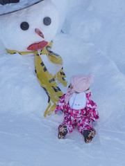 giocare sulla neve