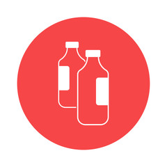 bottle of milk icon