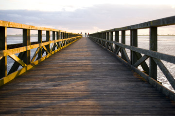 Obraz premium Wattenmeer bei Husum - Nordsee 