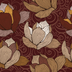 Floral seamless pattern