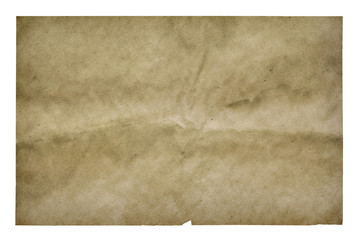 old paper isolated