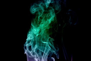 Obraz premium abstract background smoke curves and wave