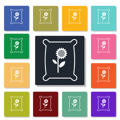 seeds bag icon