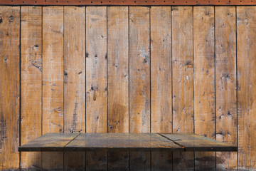 empty shelves