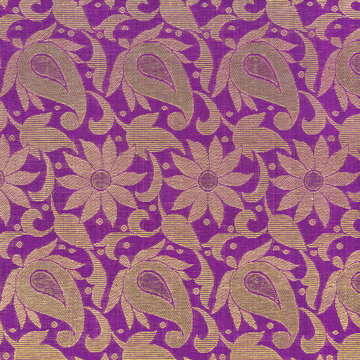 Sari texture detail
