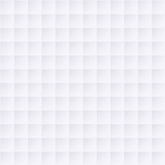 White abstract geometric background texture with squares, seamless