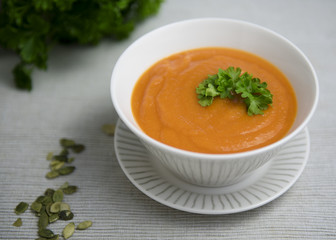 pumpkin and carrot soup