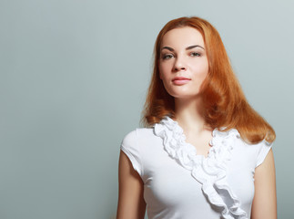 Beautiful red haired