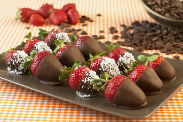 Chocolate strawberries