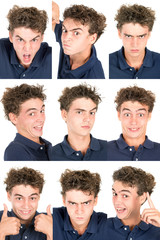 Fototapeta premium Teen faces