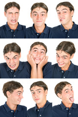 Fototapeta premium Teen faces