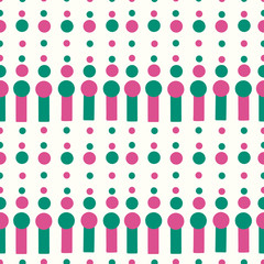 Random geometric background. Seamless pattern.Vector. ランダム幾何学パターン