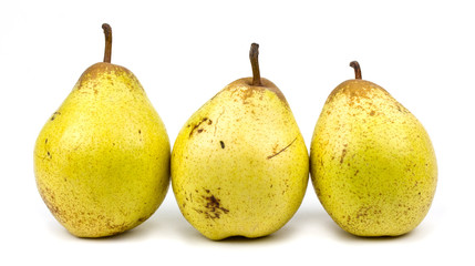 pears isolated on white background!!