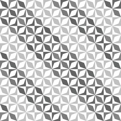 Grey Geometric Retro Seamless Pattern