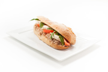 Ciabatta with tuna