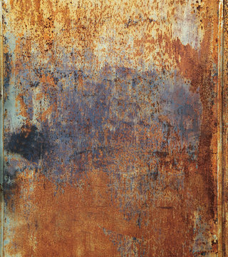 rusty background texture. © LeitnerR