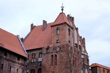 Fototapeta premium Old brick building