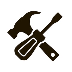 hammer and screwdriver